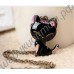 Подвеска Retro Black oil paint Cat Sweater